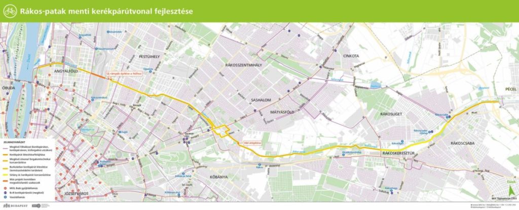 vekop rákos patak bkk térkép